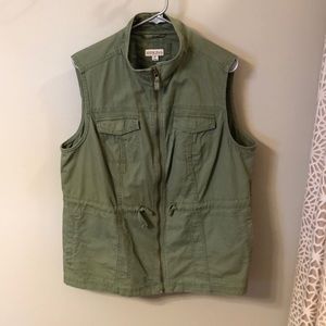 Olive Green vest